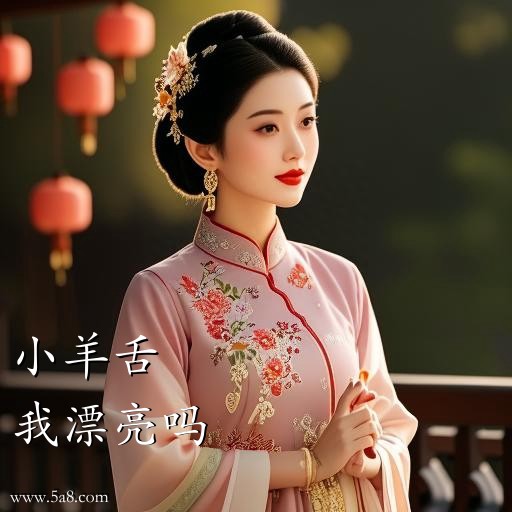 我漂亮吗小羊舌搞笑图片