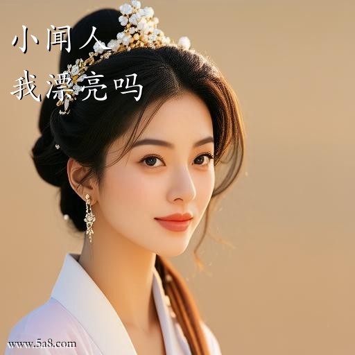我漂亮吗小闻人搞笑图片