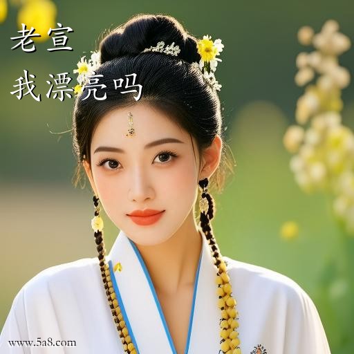 我漂亮吗老宣搞笑图片