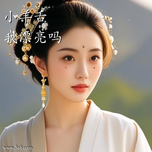 我漂亮吗小羊舌搞笑图片