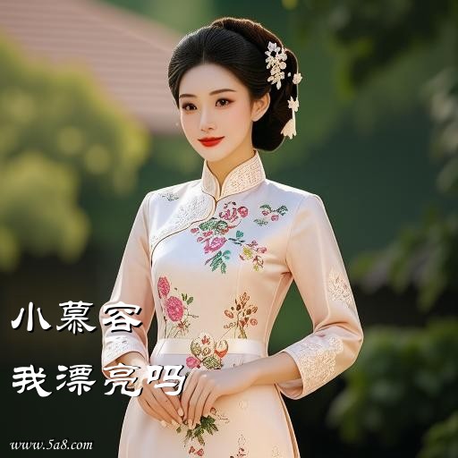 我漂亮吗小慕容搞笑图片