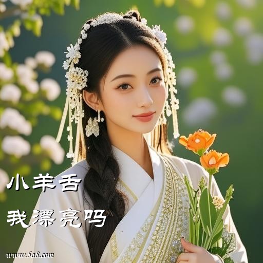 我漂亮吗小羊舌搞笑图片