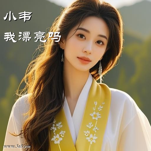 我漂亮吗小韦搞笑图片