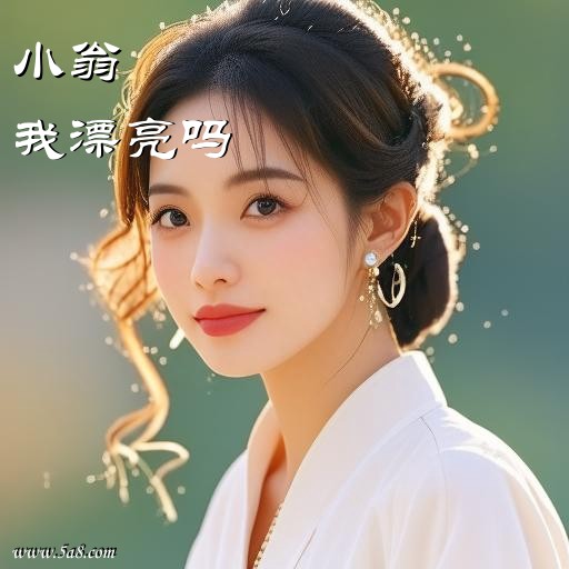 我漂亮吗小翁搞笑图片