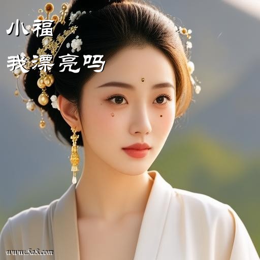 我漂亮吗小福搞笑图片