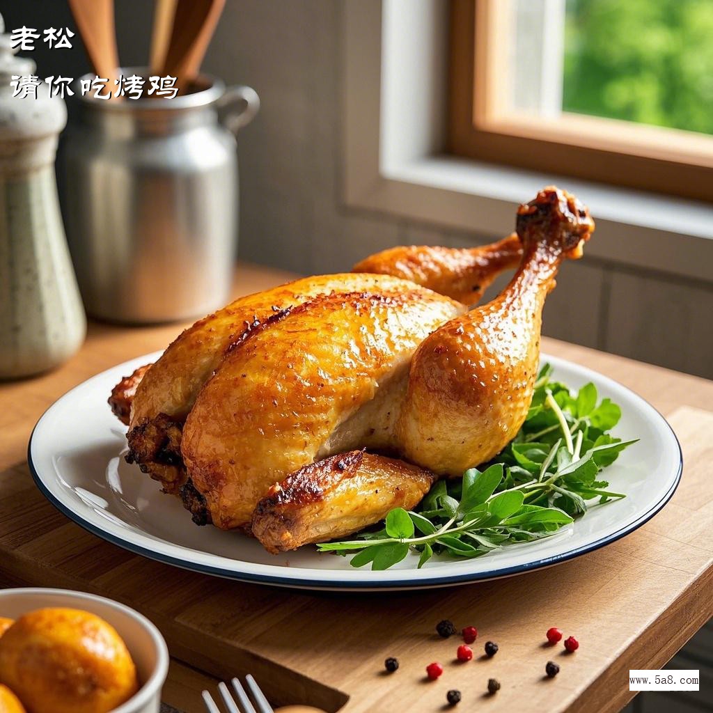 请你吃烤鸡老松搞笑图片