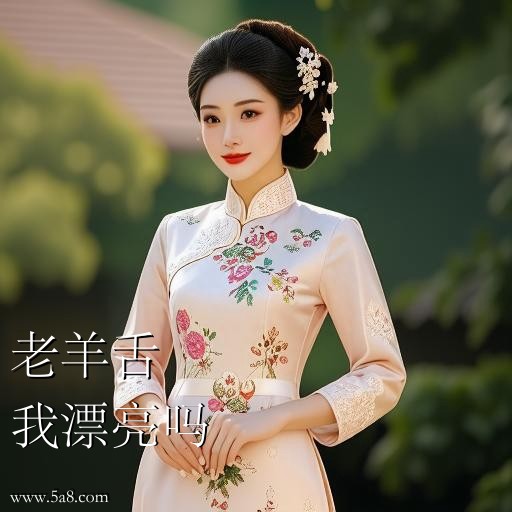我漂亮吗老羊舌搞笑图片