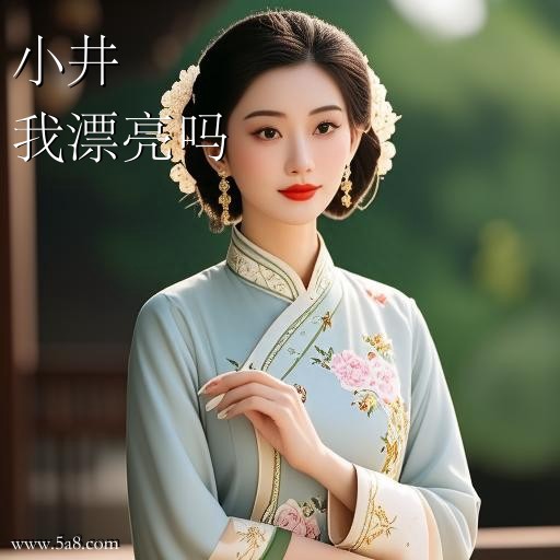 我漂亮吗小井搞笑图片