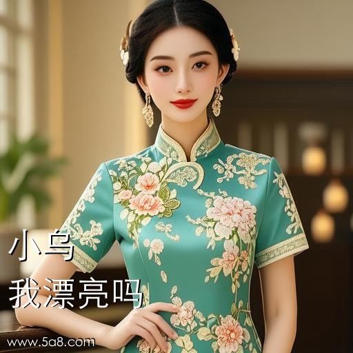 我漂亮吗小乌搞笑图片