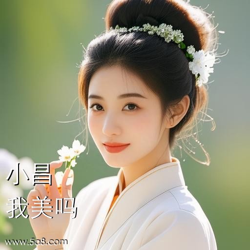 我美吗小昌搞笑图片