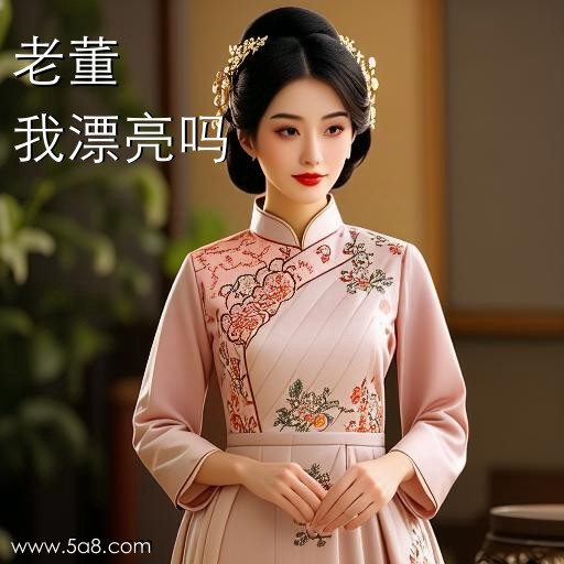 我漂亮吗老董搞笑图片