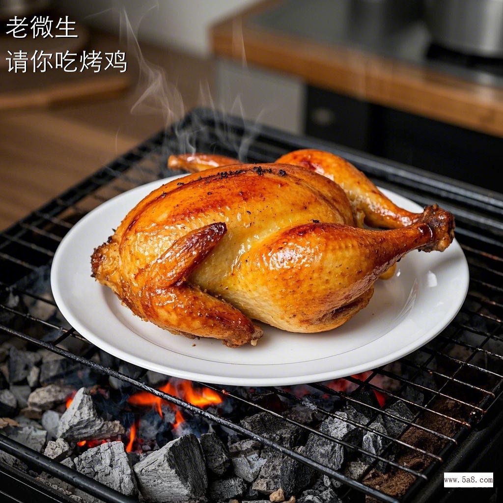 请你吃烤鸡老微生搞笑图片