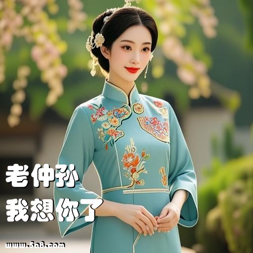 我想你了老仲孙搞笑图片