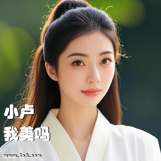 我美吗小卢搞笑图片