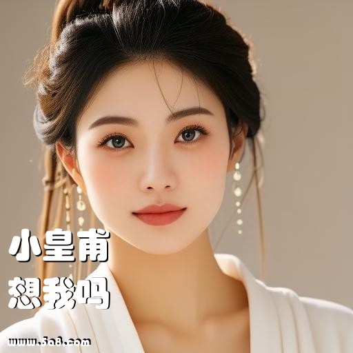 想我吗小皇甫搞笑图片