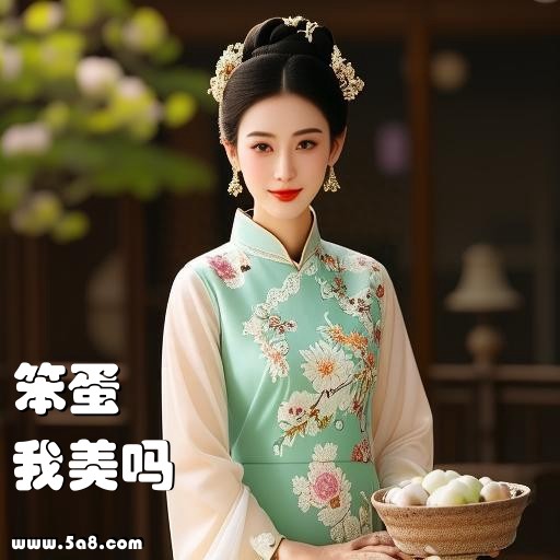 我美吗笨蛋搞笑图片