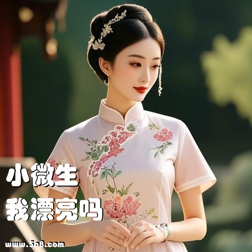 我漂亮吗小微生搞笑图片