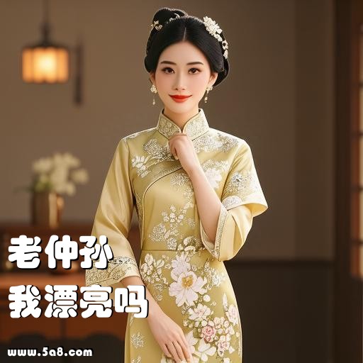 我漂亮吗老仲孙搞笑图片