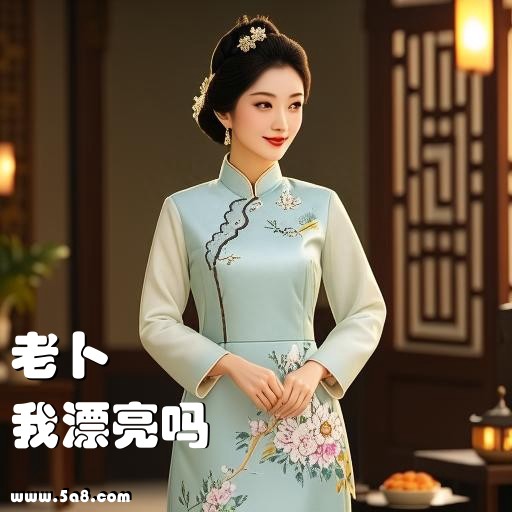 我漂亮吗老卜搞笑图片