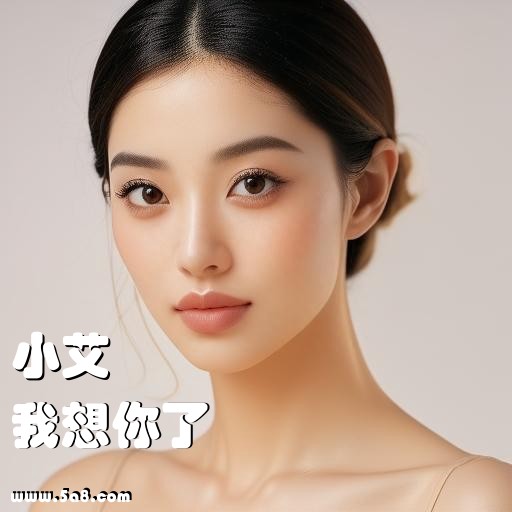 我想你了小艾搞笑图片