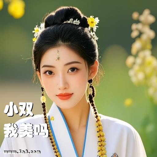 我美吗小双搞笑图片