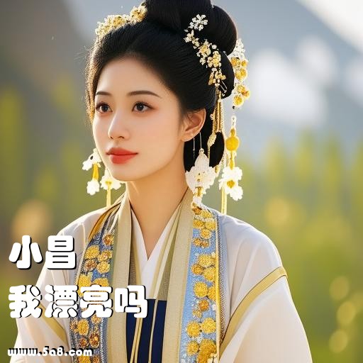 我漂亮吗小昌搞笑图片