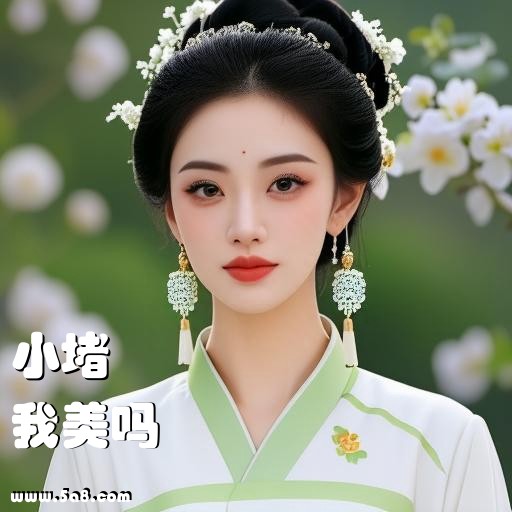我美吗小堵搞笑图片