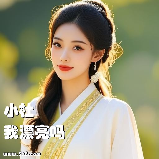 我漂亮吗小杜搞笑图片