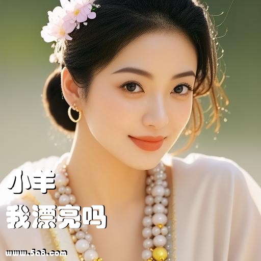 我漂亮吗小羊搞笑图片