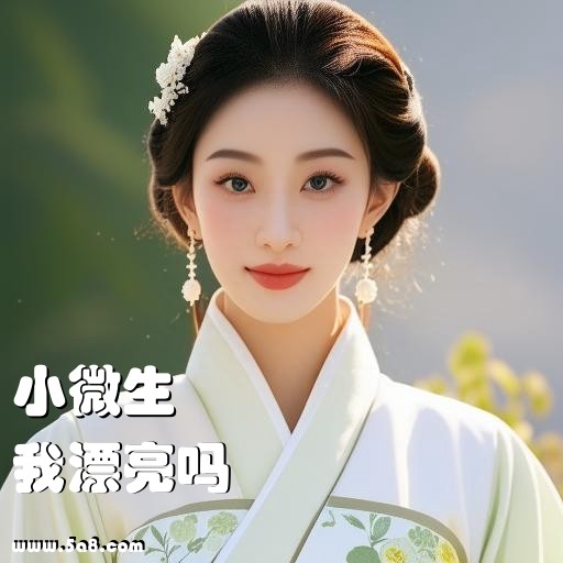 我漂亮吗小微生搞笑图片