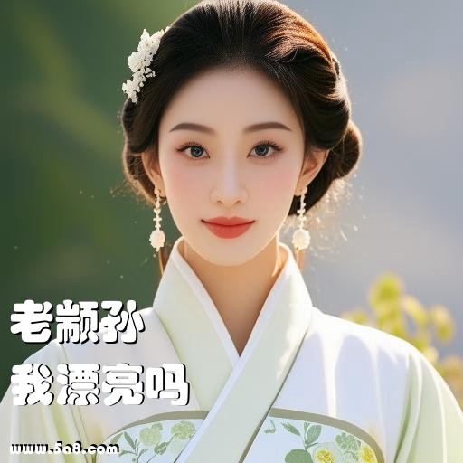我漂亮吗老颛孙搞笑图片