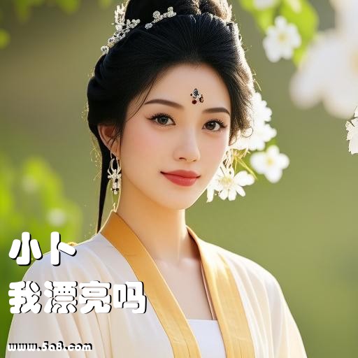 我漂亮吗小卜搞笑图片