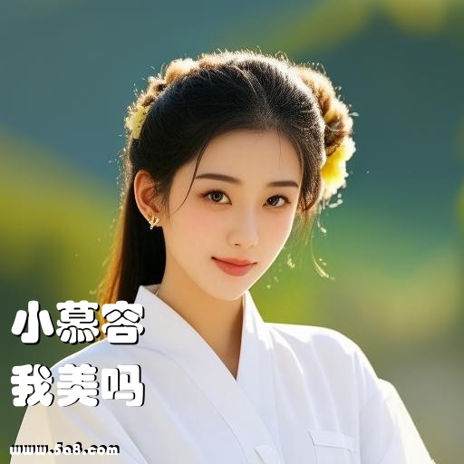 我美吗小慕容搞笑图片