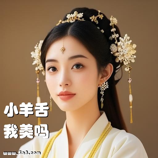 我美吗小羊舌搞笑图片