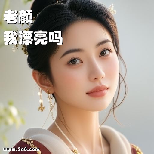 我漂亮吗老颜搞笑图片