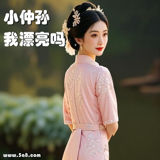 我漂亮吗小仲孙搞笑图片