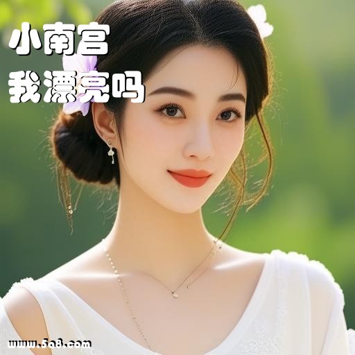 我漂亮吗小南宫搞笑图片