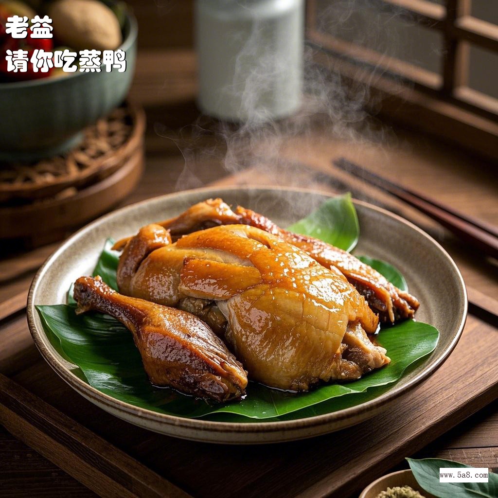 请你吃蒸鸭老益搞笑图片