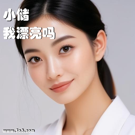 我漂亮吗小储搞笑图片