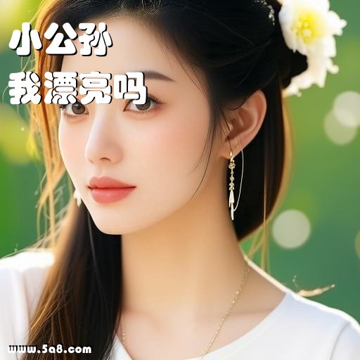 我漂亮吗小公孙搞笑图片