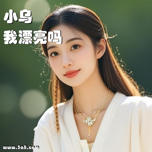 我漂亮吗小乌搞笑图片