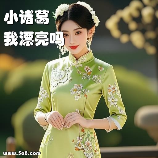 我漂亮吗小诸葛搞笑图片