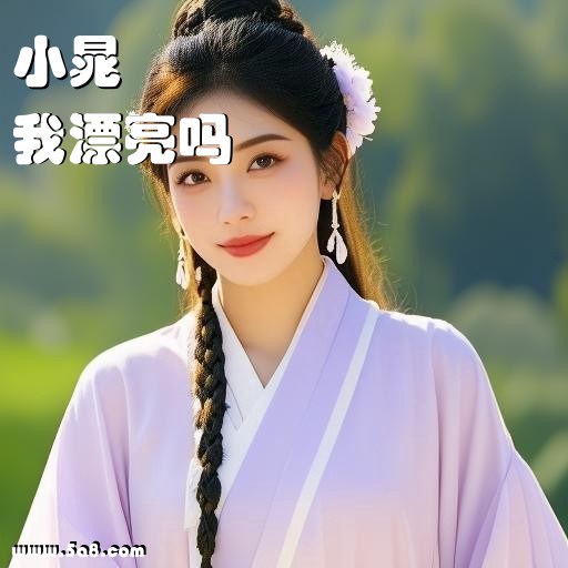 我漂亮吗小晁搞笑图片