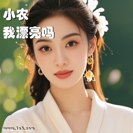我漂亮吗小农搞笑图片