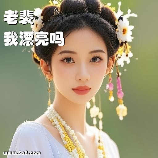我漂亮吗老裴搞笑图片