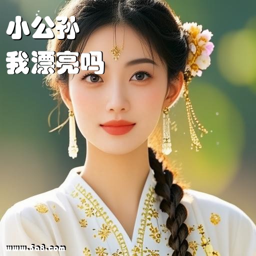 我漂亮吗小公孙搞笑图片