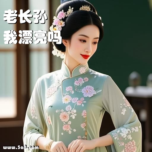 我漂亮吗老长孙搞笑图片