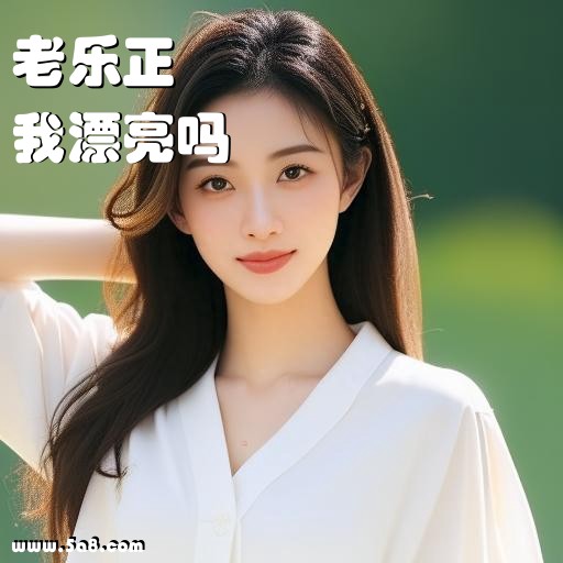 我漂亮吗老乐正搞笑图片