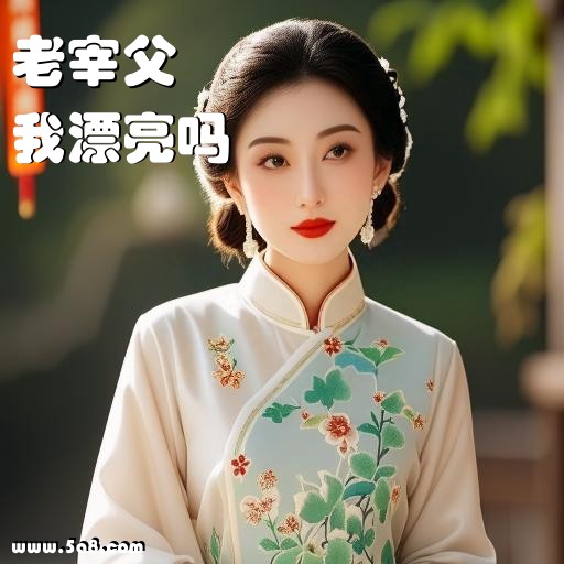 我漂亮吗老宰父搞笑图片