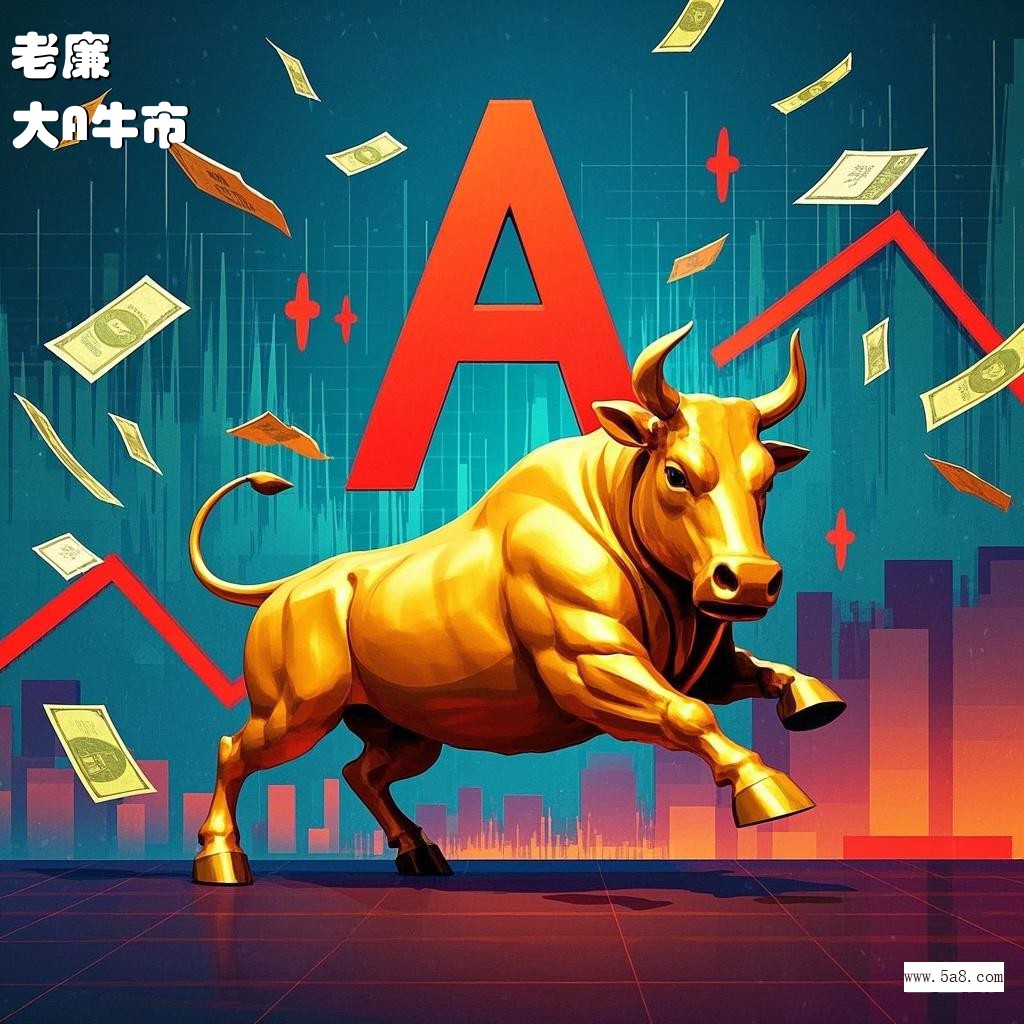 大A牛市老廉搞笑图片